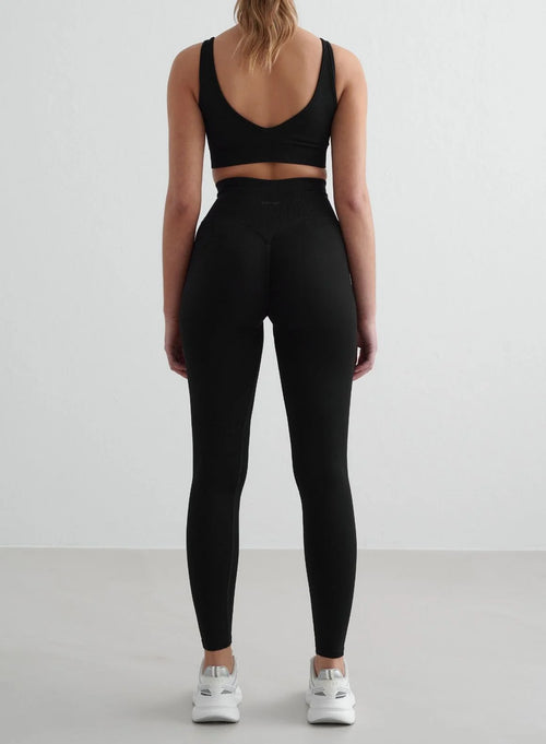 Black Shape Seamless Tights